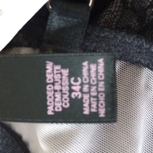 Victoria's Secret 34C padded demi bra NWT - Picture 6 of 9